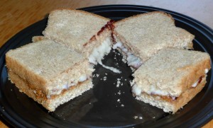 peanut butter alternative sandwich