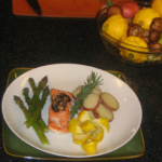 lemon rosemary salmon
